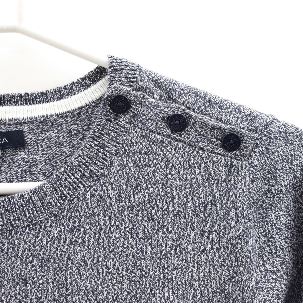 Nautica Women's Anchor Intarsia Pullover Sweater - Picture 3 of 7